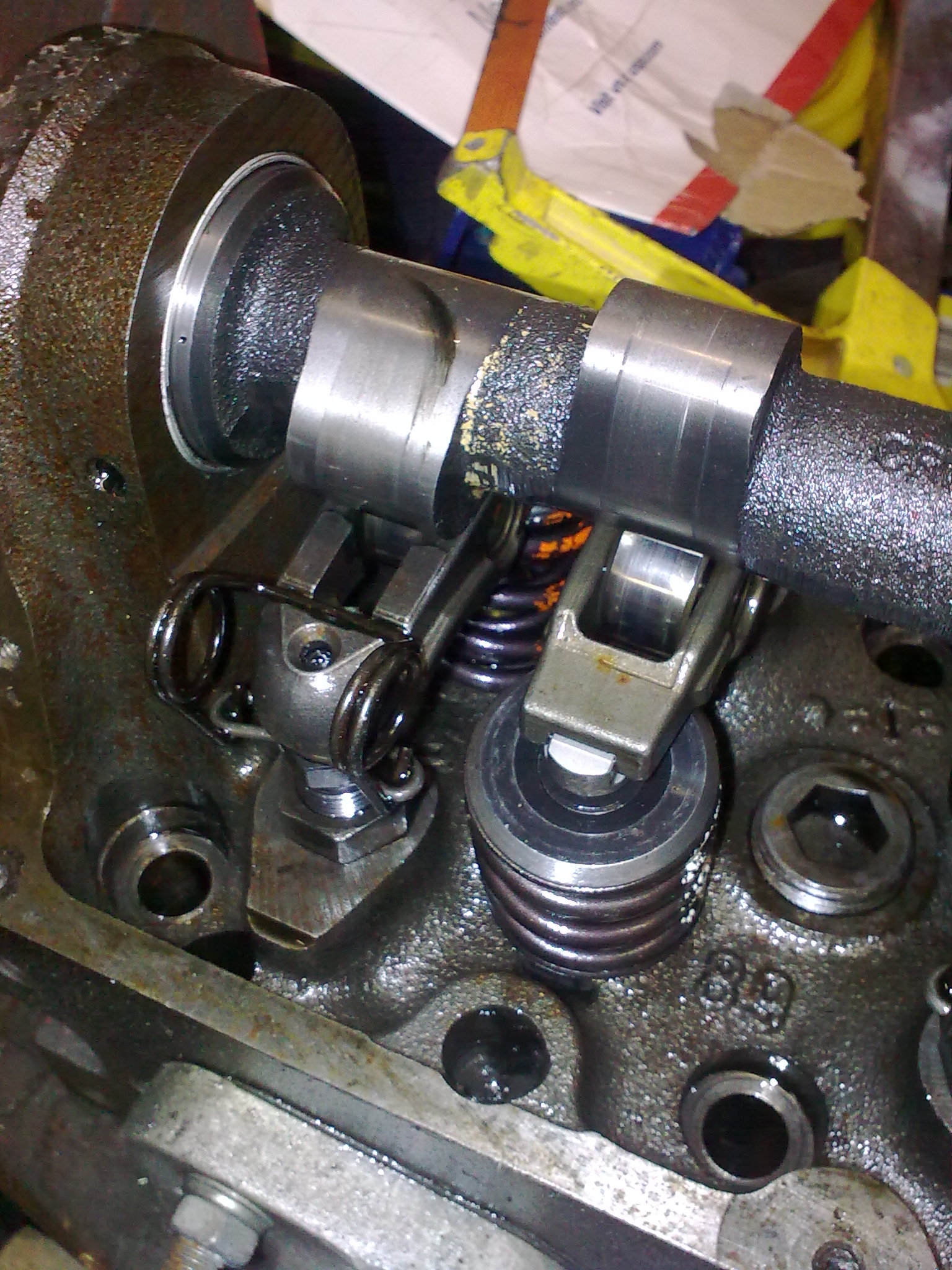 flat tappet cam on roller rockers Page 2