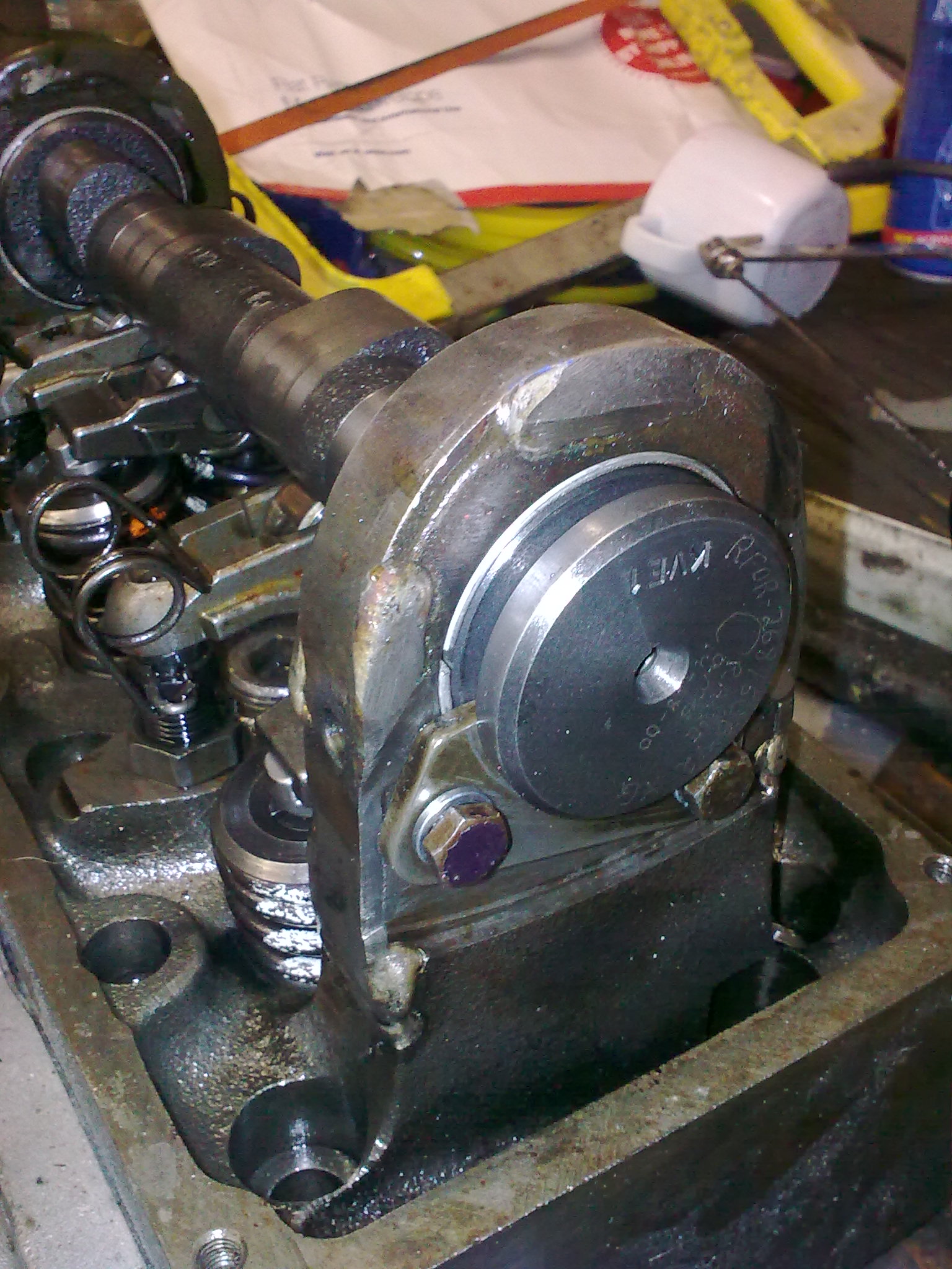 flat tappet cam on roller rockers Page 2