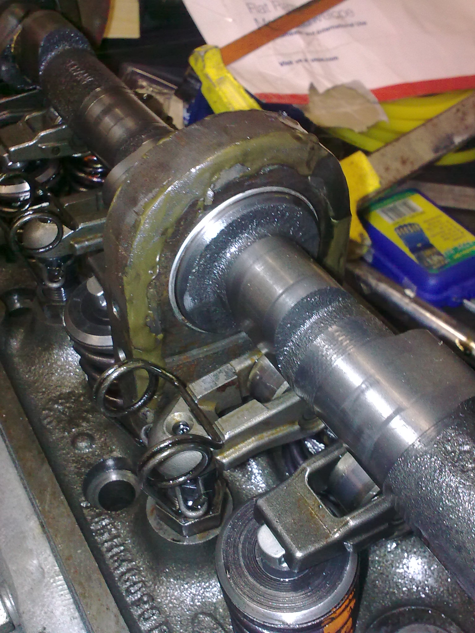 flat tappet cam on roller rockers Page 2