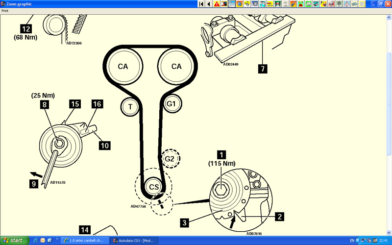 Ford focus cambelt outlet change