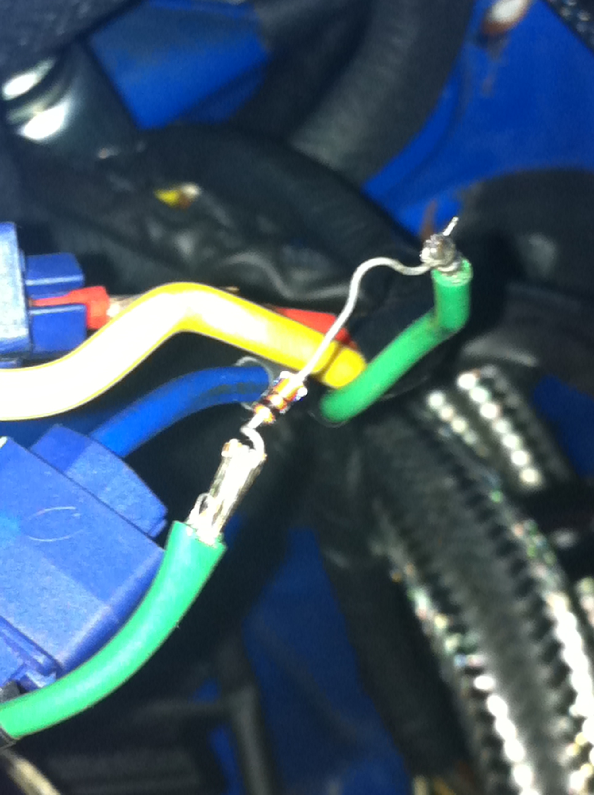 Rev counter bouncing up and down