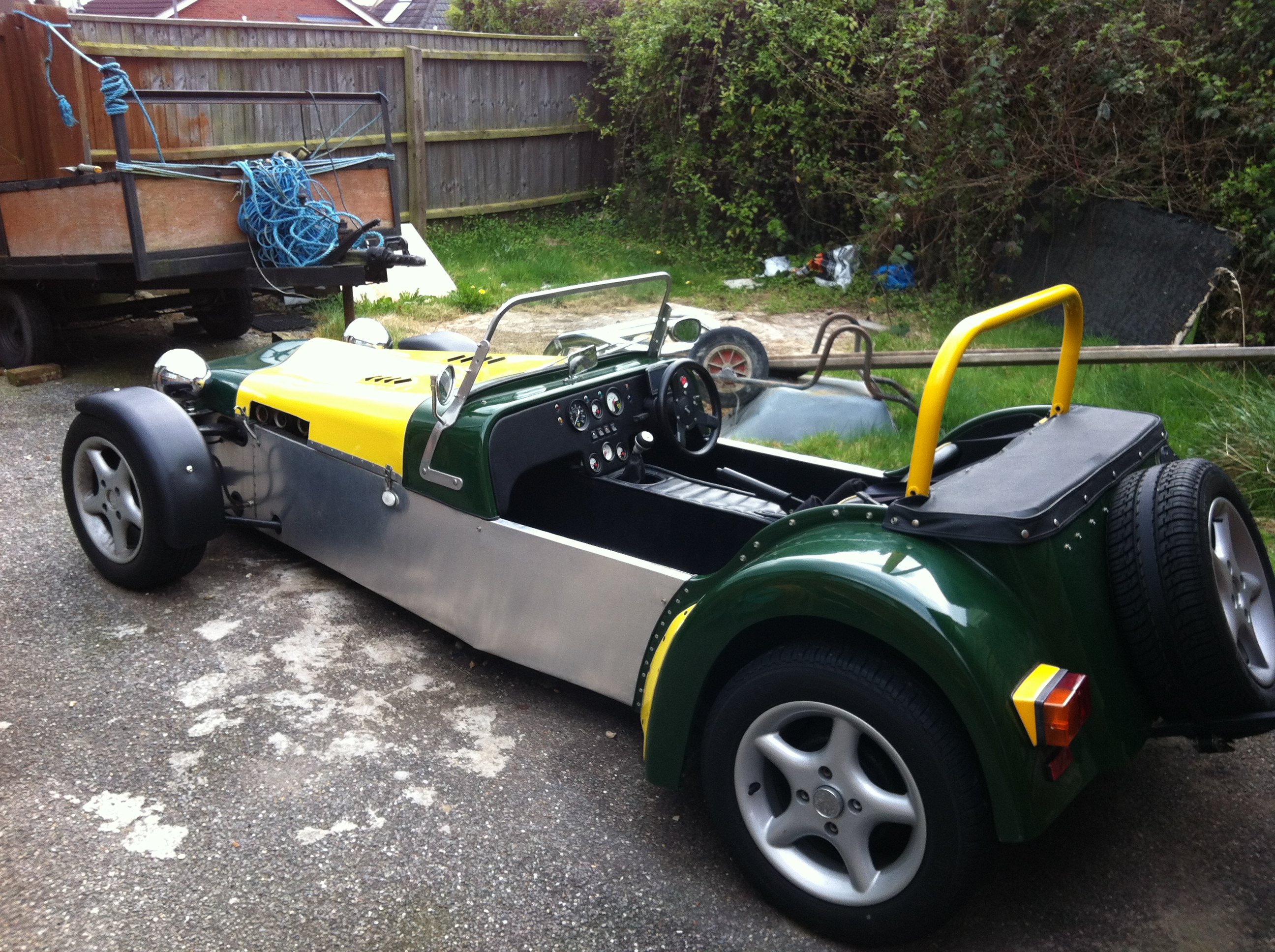Tiger Cat E1 Kitcar (Westfield/Caterham style) 1800 Pinto. Full wet