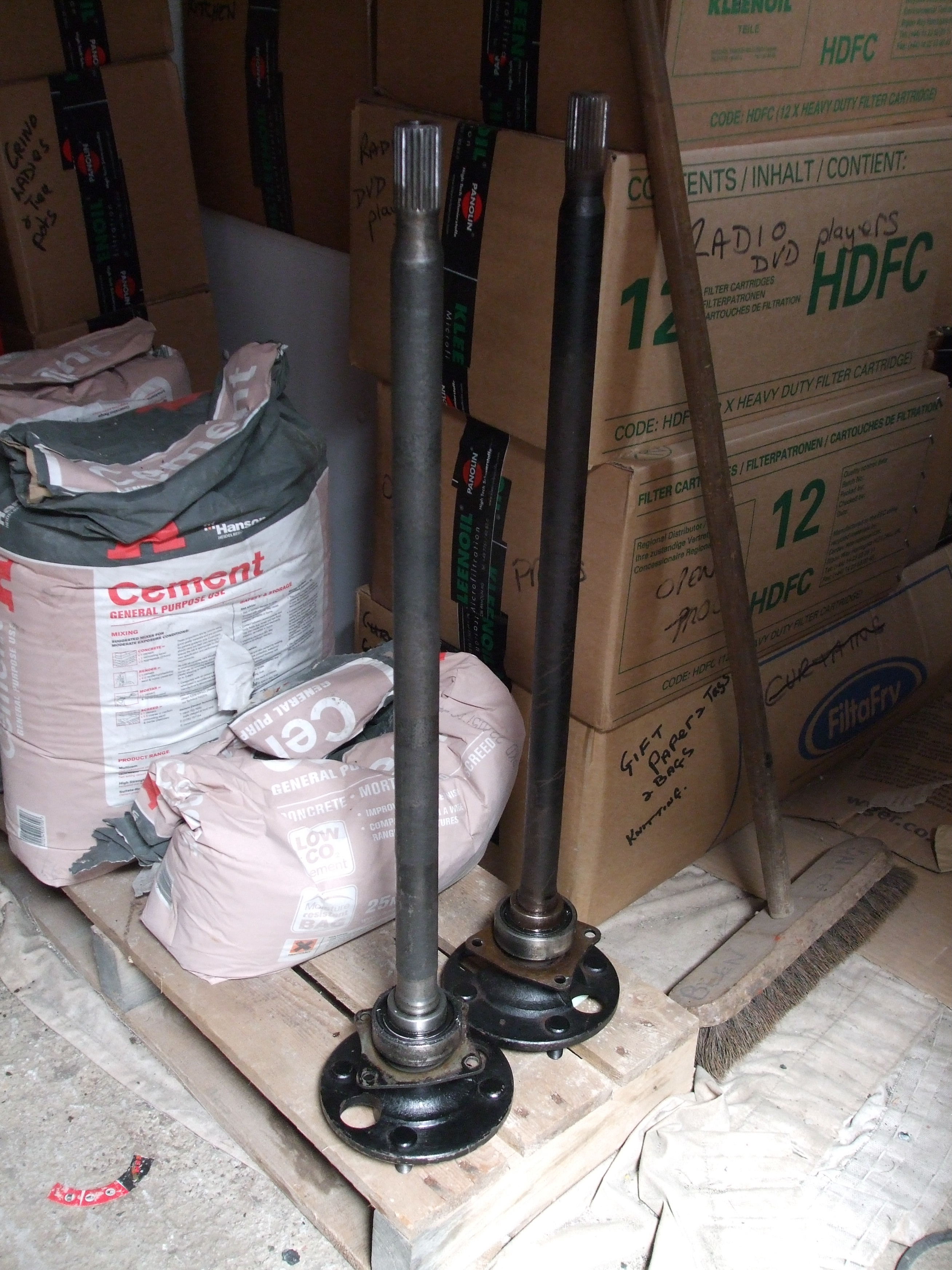 like new escort MK1 english half shafts