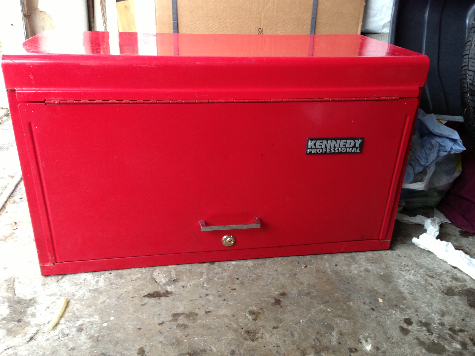 Kennedy professional tool top box with loads of tools