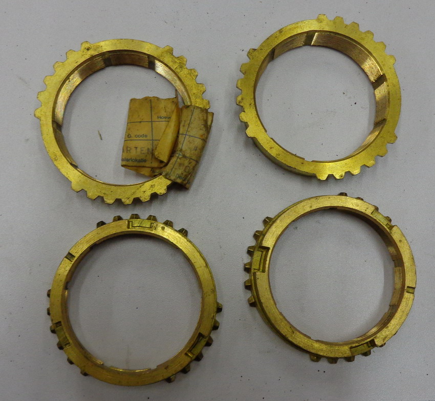 Brass synchro rings 1st/2nd Bullett 2000E & Type 3 gearbox