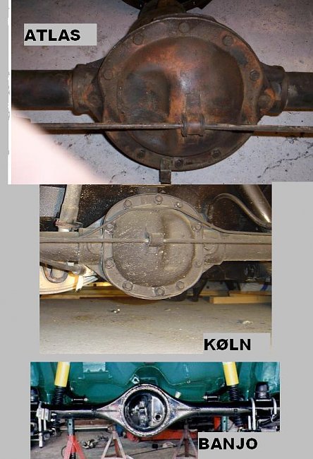 Ford baby atlas rear axle #6